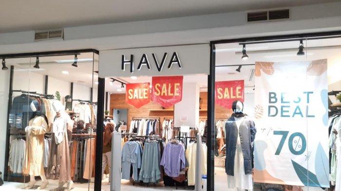 Tenant Hava Mall Ratu Indah Makassar.