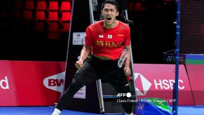 Jonathan Cristine yang lolos ke Final di Swiss Open 2022