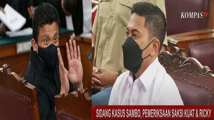 Adzan Romer mengaku takut pada Ferdy Sambo saat duduk sebagai saksi di persidangan pembunuhan Yosua Hutabarat di Pengadilan Negheri Jakarta Selatan
