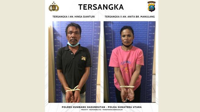 Kolase Anita Manullang dan Hissa Sianturi ditangkap