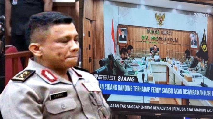 Ferdy Sambo Resmi Dipecat, Sidang Banding Ditolak