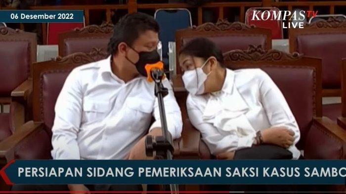 Pada sidang dengan terdakwa Ferdy Sambo dan Putri Candrawathi terlihat tak ada lagi pelukan dan ciuman di Pengadilan Negeri Jakarta Selatan