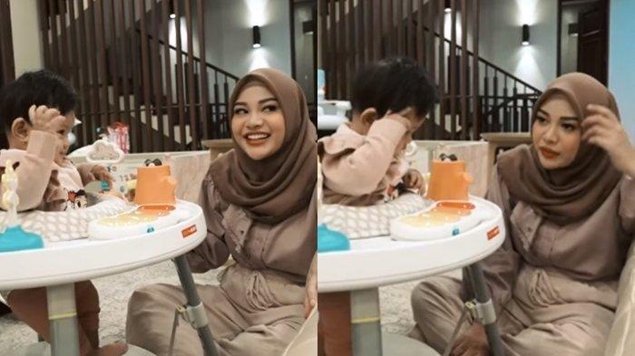 Momen Aurel Hermansyah dapati Ameena punya teman tak kasat mata