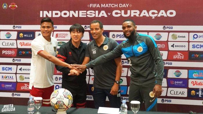 Pelatih dan pemain Timnas Indonesia siap mengahdapi Timnas Curacao di laga FIFA Matchday, Sabtu (24/9/2022)