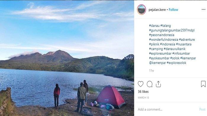Danau Talang-Instagram Pejalan.Kere