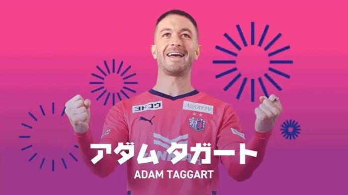 Adam Taggart, penggawa Timnas Australia yang memperkuat klub J League, Cezero Osaka.