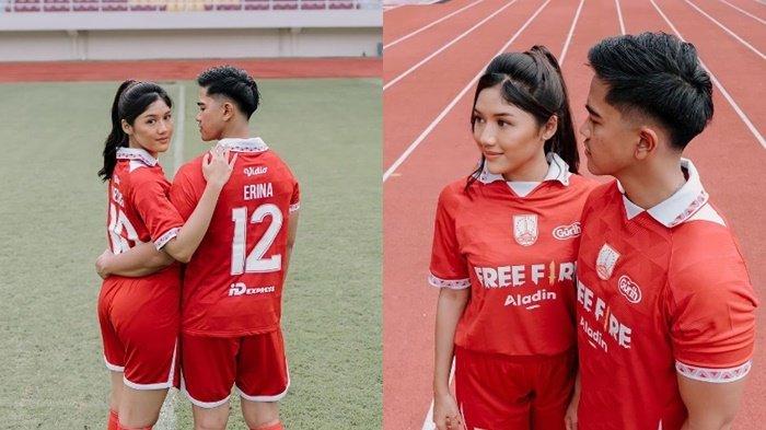 Kaesang Pangarep dan Erina Gudono prewedding romantis dengan tema sepakbola.