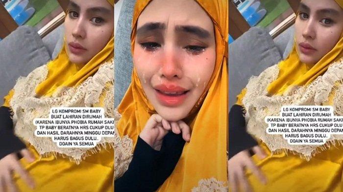 Kartika Putri Enggan Lahiran di Ruma Sakit Namun Kondisi Berat Badan Calon Bayi Masih Belum Cukup.