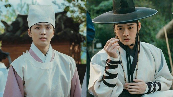 Kim Min Jae pemeran Yoo Se Poong (kiri) dan Kang Young Seok pemeran Jeon Kang Il (kanan) dalam sinopsis drama Korea Poong The Joseon Psychiatrist 2 episode 5.