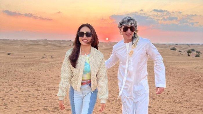 Liburan Natasha Wilona dan Verrel Bramasta di Dubai.