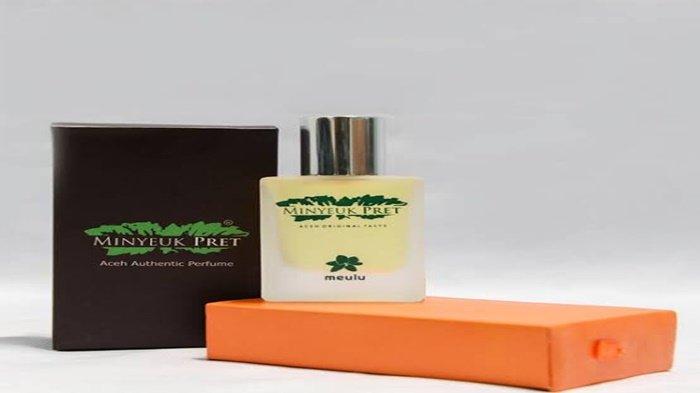Minyeuk Pret berasal dari tanah Aceh yang memposisikan diri sebagai pelopor dan inovator di industri Parfum Branded yang bertujuan untuk mengangkat budaya, sejarah dan nilai-nilai bangsa Aceh kepada dunia melalui wewangian.