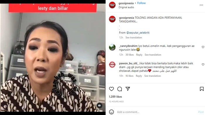 Soimah emosi dimintai tanggapan terkait Rizky Billar dan Lesti Kejora