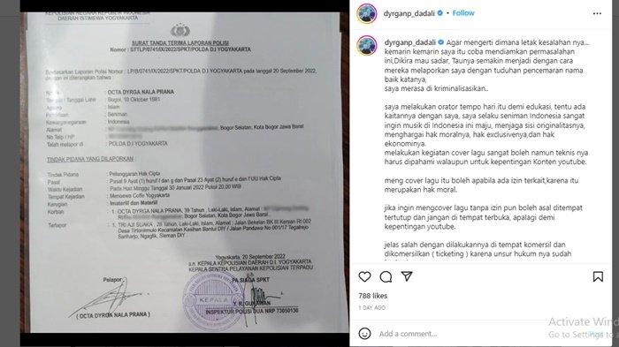 Dyrga Dadali Laporkan Tri Suaka Pelanggaran Hak Cipta