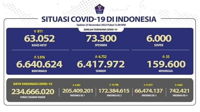 Update COVID-19 25 November 2022.