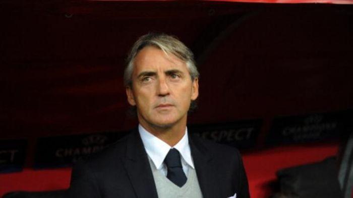 Pelatih asal Italia, Roberto Mancini.