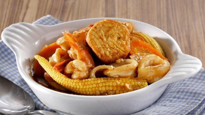 Cah Sayur Tofu Seafood
