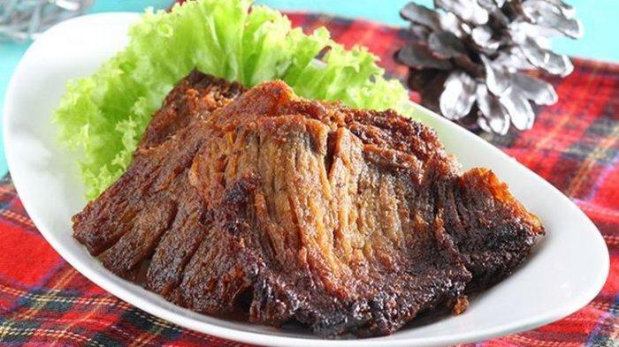 Gepuk Daging Sapi Lengkuas