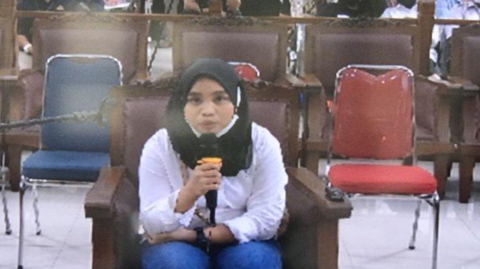 Susi memberikan kesaksian di persidangan kasus pembunuhan Brigadir J pada Senin (31/10/2022).