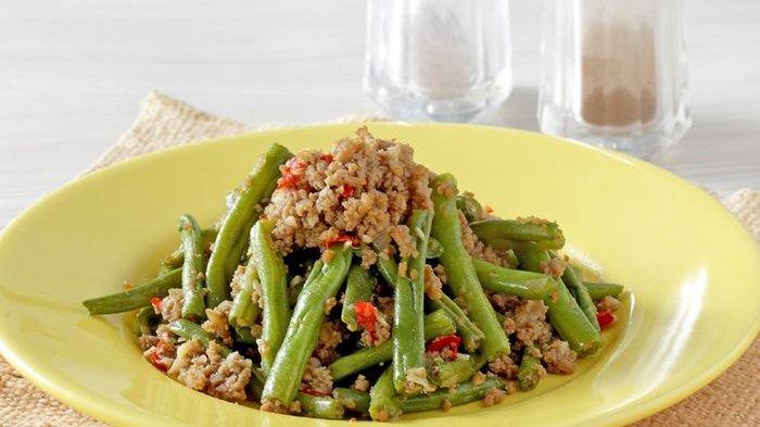 Tumis Buncis Daging Giling