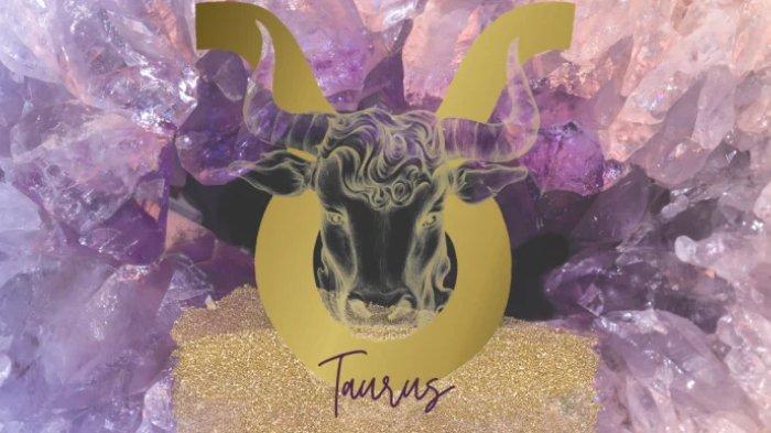 Lambang dan simbol zodiak Taurus.