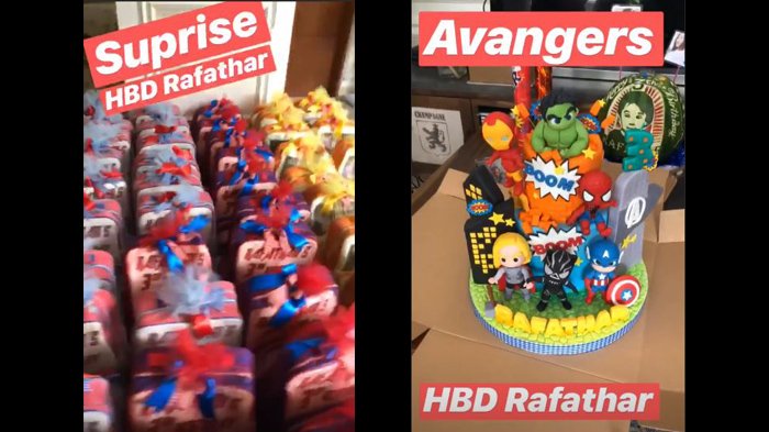 Perayaan ulang tahun Rafathar