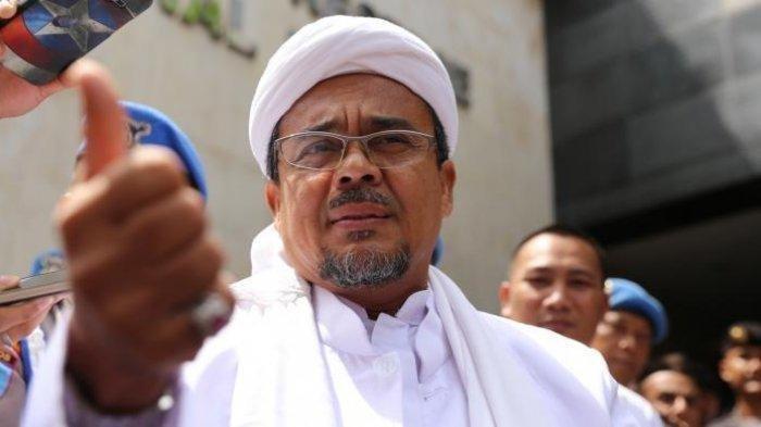 Mantan Ketua Front Pembela Islam (FPI) Habib Rizieq Shihab