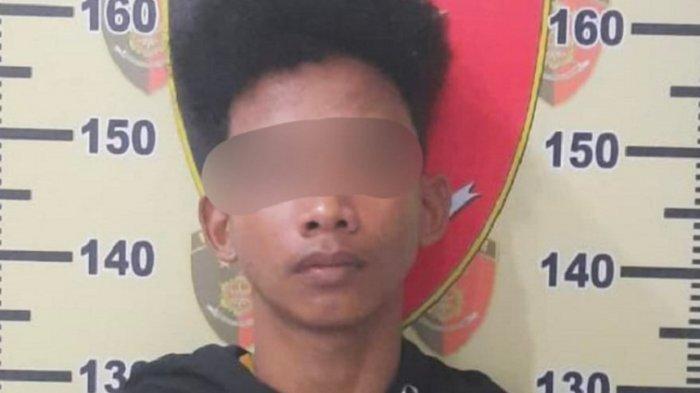 Pelaku pencurian tabung gas lpd tiga kg, inisial IP (18) berhasil diamankan Resmob Pasangkayu, Minggu (13/2/2022).