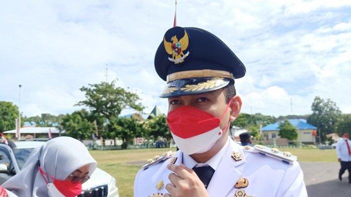 Wakil Bupati Majene, Arismunandar usai upacara