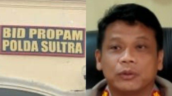 Kepala Bidang Profesi dan Pengamanan Kepolisian Daerah Sulawesi Tenggara (Kabid Propam Polda Sultra), Kombes Pol Prianto Teguh Nugroho