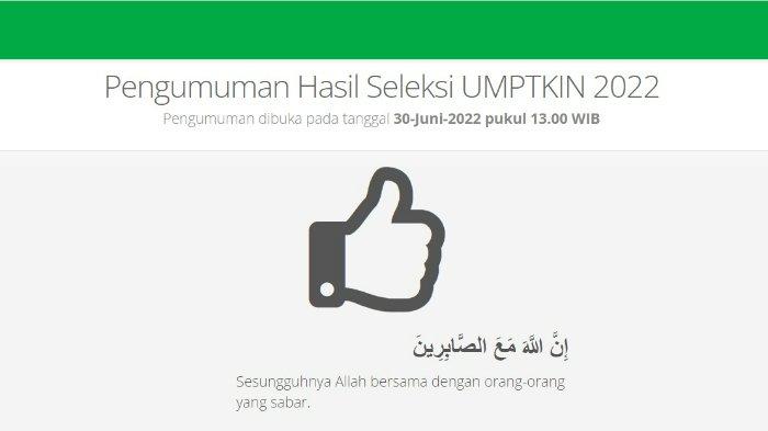 Pengumuman UM-PTKIN 2022 di Institut Agama Islam Negeri atau IAIN Kendari, Sulawesi Tenggara (Sultra), melalui link um-ptkin.ac.id. Simak pula cara melihat atau cara mengakses hasil Ujian Masuk Perguruan Tinggi Keagamaan Islam Negeri (UM-PTKIN) yang diumumkan secara serentak pada Kamis (30/06/2022) tersebut. Hasil Sistem Seleksi Elektronik atau SSE UM-PTKIN IAIN Kendari 2022 yang digelar pada 14-17 Juni 2022 lalu tersebut diumumkan secara online pada pukul 14.00 wita siang ini.