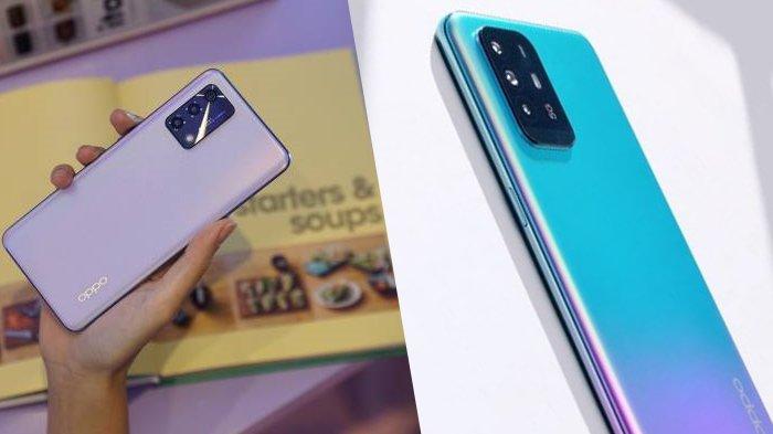 KOLASE FOTO - Tampilan smartphone Oppo A95