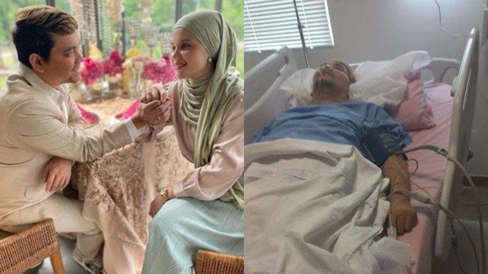 Doa Aldila Jelita, istri Indra Bekti tiada hentinya menyampaikan semangat dan doa agar sang suami diberikan kesembuhan.