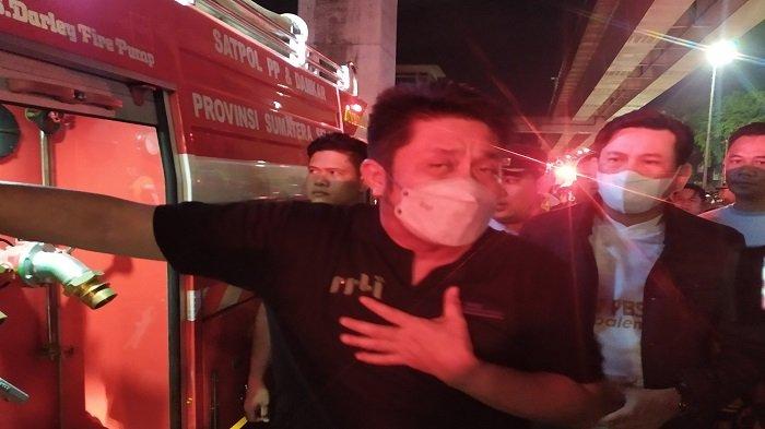 Kebakaran melanda pasar Cinde Minggu (28/11/2022) sekitar pukul 22:30 WIB