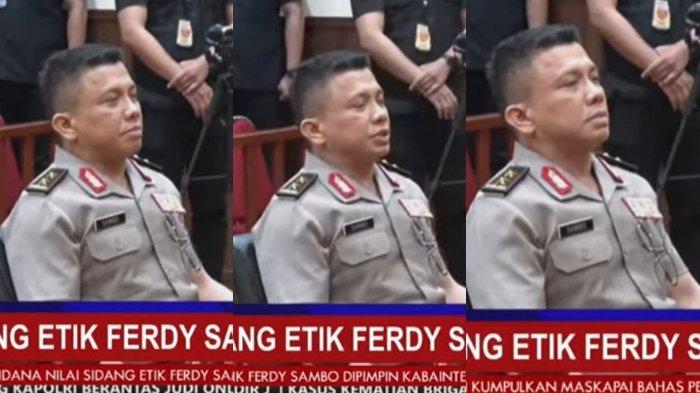 Raut Wajah Ferdy Sambo Disidang Kode Etik Jadi Sorotan