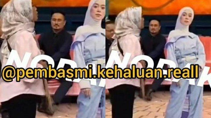 Kini dalam video pagi pagi ambyar seorang ibu memparodikan tengah memarahi Lesti Kejora, Selasa(10/18/2022).