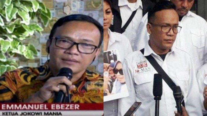 Immanuel Ebenezer Ketua Ikatan Aktivitas 98 Juga Ketua Relawan Jokowi Siap Bantu Abu Janda