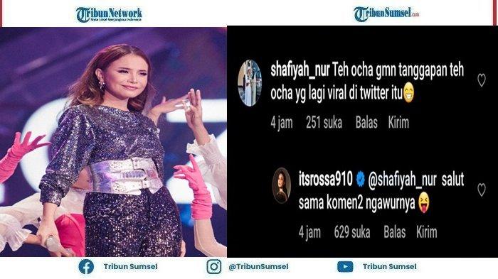 Kini Rossa bereaksi setelah isu perselingkuhan dari Reza Arap yang tengah viral, Rabu(21/9/2022).