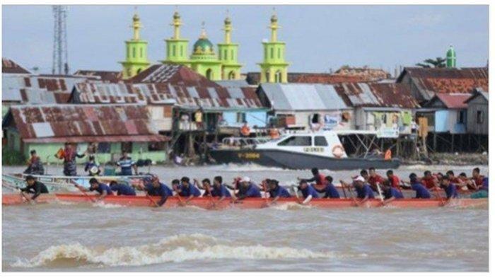 Jadwal lomba perahu bidar dan Perahu Hias di palembang memperingati HUT RI ke 77 Tahun 2022.