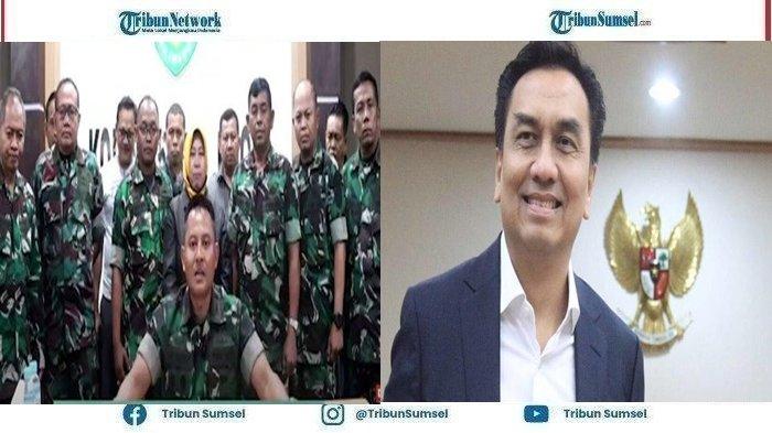 Letkol Inf Ari Widyo sampai mengebrak meja karena ulah Effendi Simbolon,Ari merupakan Komandan yang punya rekam jejak operasi lintas udara dan sudah teruji,Rabu(14/9/2022).