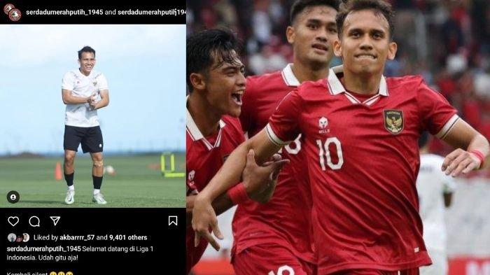 Egy Maulana Vikri dirumorkan menuju klub Liga 1