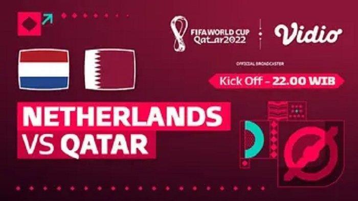 Timnas Belanda akan melawan tuan rumah Piala Dunia 2022 pada penyisihan Grup A, Selasa (29/11/2022).
