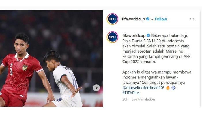 Marselino Ferdinan disorot akun resmi FIFA, Wonderkid Persebaya Surabaya makin bersinar