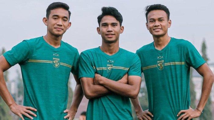 Trio timnas, Koko Ari, Marselino Ferdinan dan Rizky Ridho sudah bergabung bersama Persebaya Surabaya jelang lawan Arema FC
