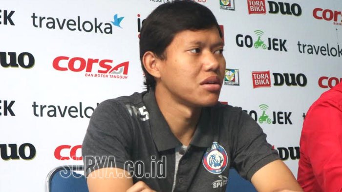 Adam Alis, pemain Arema FC