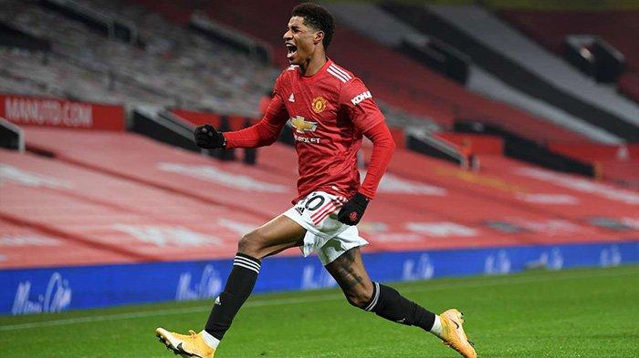 Hasil Manchester United vs Wolves berakhir 1-0 berkat gol Marcus Rashford di menit akhir, Rabu (30/12/2020) dini hari