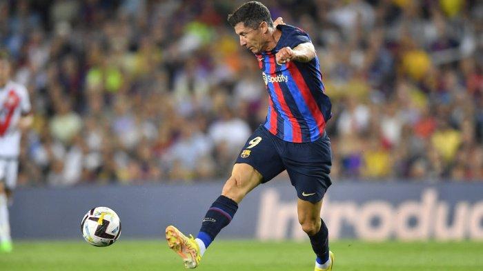 Striker anyar Barcelona Robert Lewandowski