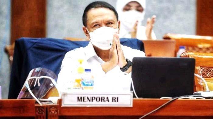 Menteri Pemuda dan Olahraga (Menpora) Zainudin Amali baru saja melakukan rapat kerja bersama Komisi X DPR RI guna membahas RKA/KL dan RKP Kemenpora tahun 2022 di Gedung Nusantara, Senayan, Jakarta, Kamis (3/6/2021).