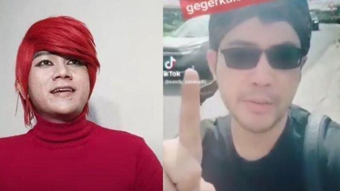 Pesulap Merah (kiri). Sandy Tumiwa (kanan). Dukungan Pesulap Merah bertambah, Sandy Tumiwa siap dukung Marchel Radhival jika jalankan tujuan ini