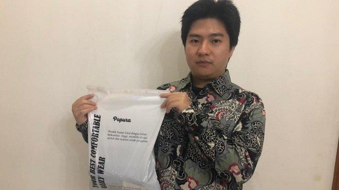 Dionisius Kurniawan, pemilik brand piyama wanita 'Popura'.