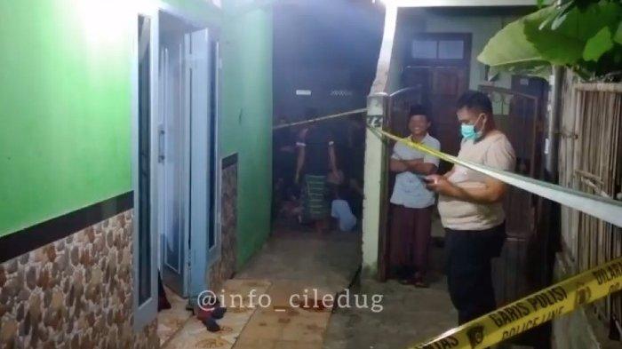 Lokasi penembakan Ustadz di Kecamatan Pinang, Tangerang, Sabtu (18/9/2021)